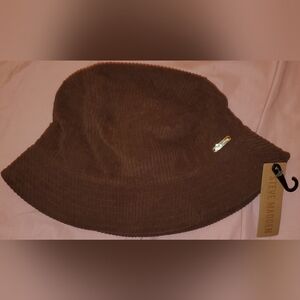 Steve Madden Brown Corduroy Bucket Hat